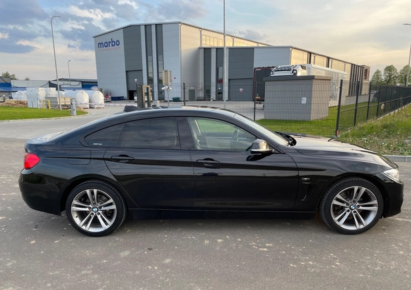 BMW Seria 4 cena 75000 przebieg: 128089, rok produkcji 2014 z Olsztyn małe 106